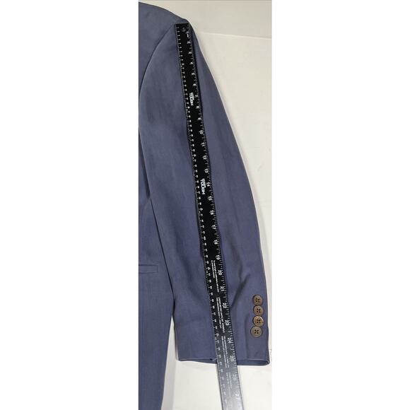 Joseph & Feiss Men’s Blue Silk 3 Button Blazer 50R No Vent - Picture 7 of 10